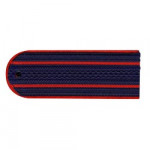 Погоны Полиции с 2 красными просветами