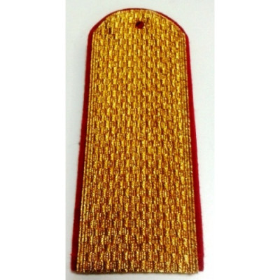 Погоны МВД Полиция Рядовой парадные люрекс