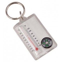 Брелок Компас с термометром (упак=10 шт), 3145