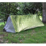 Палатка термосберегающая, туба AceCamp Reflective Tube Tent - Green 3953