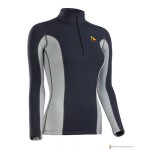 Футболка женская Баск T-SKIN LADY JACKET СЕРЫЙ ТМН/СЕРЫЙ СВТЛ L