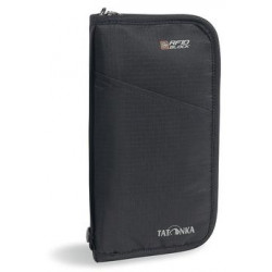 Плоская сумка для документов с защитой данных Travel Zip RFID B, black, 2957.040