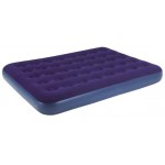 Надувная кровать Relax Flocked air bed DOUBLE кровать без встр. Насоса 191x137x22 синий JL020256N