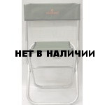 Стул Woodland Tourist ALU, 40 х 30 х 40 (70) см, складной, со спинкой (алюминий) ASM-002