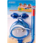 Набор детский в дизайне дельфина Joerex SSM1807(маска + трубка+очки)