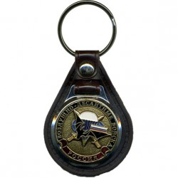 Брелок Россия ВДВ Мышь на подложке