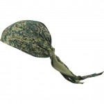 Косынка трикотажная цифровая флора