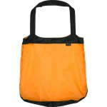 Сумка-авоська черно-оранжевая