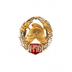 Миниатюрный знак Пожарный МЧС металл