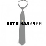 Галстук удлиненный черный Герб
