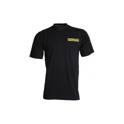 Футболка Охрана черная