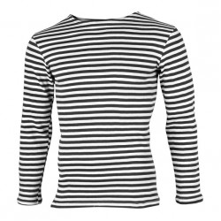 Тельняшка летняя черная