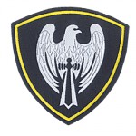 Нашивка на рукав Московский округ ВВ Сокол пластик