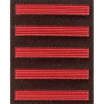 Нашивка на рукав Легкое ранение пластик