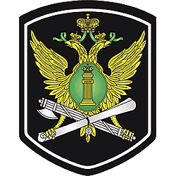 Нашивка на рукав ФССП орел пластик