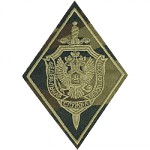 Нашивка на рукав ФСБ камуфлированная пластик