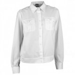 Рубашка форменная женская, длинный рукав, белая