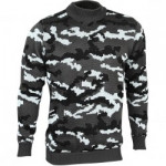 Свитер камуфлированный город