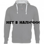 Толстовка на молнии черная комби