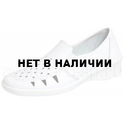 Туфли женские Медистеп, крупная перфорация, ПУ