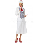 Комплект женский Круиз (жилет, фартук, пилотка, галстук)