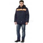 Куртка Бригада утепленная (т.син.+оранж.)