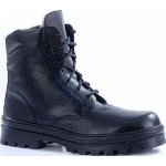 Зимние ботинки с высокими берцами ПИЛОТ кожа-овчина 181