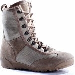 Летние штурмовые ботинки городского типа КОБРА пустыня велюр-хлопок 12020