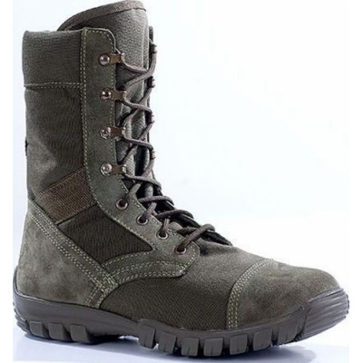 Ботинки облегченные с высокими берцами ТРОПИК олива велюр-нейлон 1000D 3351