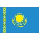 Флаг Казахстан