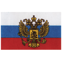 Флаг РФ с гербом