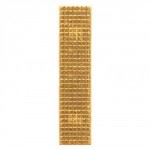 Знак различия МВД 10х45 (лычка) золотой металл