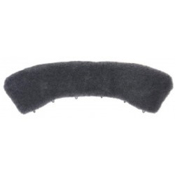 Воротник черный искусственный мех