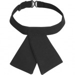 Галстук женский черный