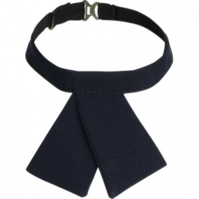 Галстук женский синий