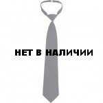 Галстук удлиненный серый Герб