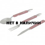 Набор столовых приборов Турист (складной, металлический) Track