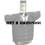 Рубашка-сувенир Настоящий полковник серая вышивка