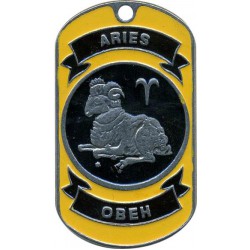 Жетон 15-1 Знак Зодиака Овен металл