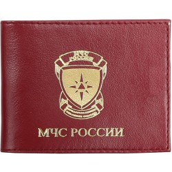 Обложка МЧС кожа