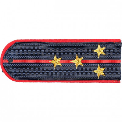 Погоны МВД Полиция Капитан вышитые золото