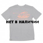 Футболка M4A2 Sherman Heather Gray/Orange Alpha Industries