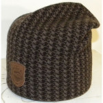 Шапка полушерстяная marhatter 4030 черный/серый