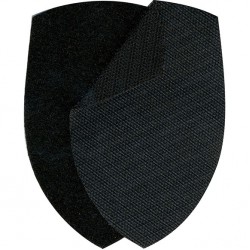 Липучка для шевронов Полиция МВД черная