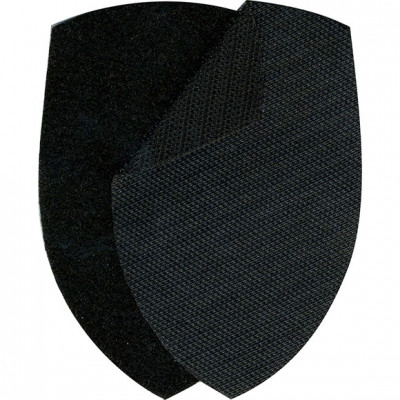 Липучка для шевронов Полиция МВД черная