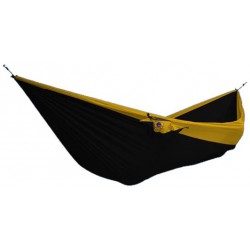 Гамак двухместный Ticket to the Moon Black-Dark Yellow