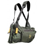 Система нагрудных сумок Ribz зеленый L