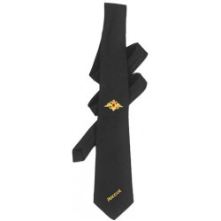 Галстук черный самовязВМФ