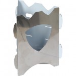 Печка-щепочница нерж.в чехле 180/195гр.