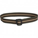 Ремень Simple 30 мм трехцветный с черной пряжкой